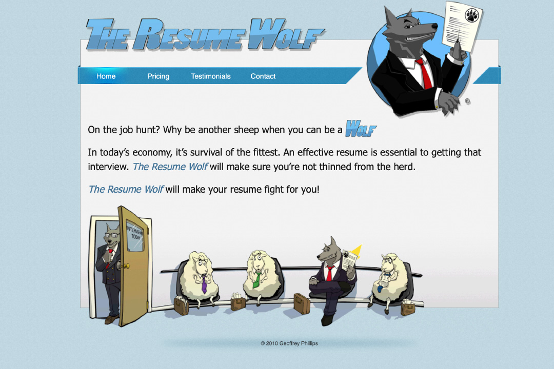 The Resume Wolf